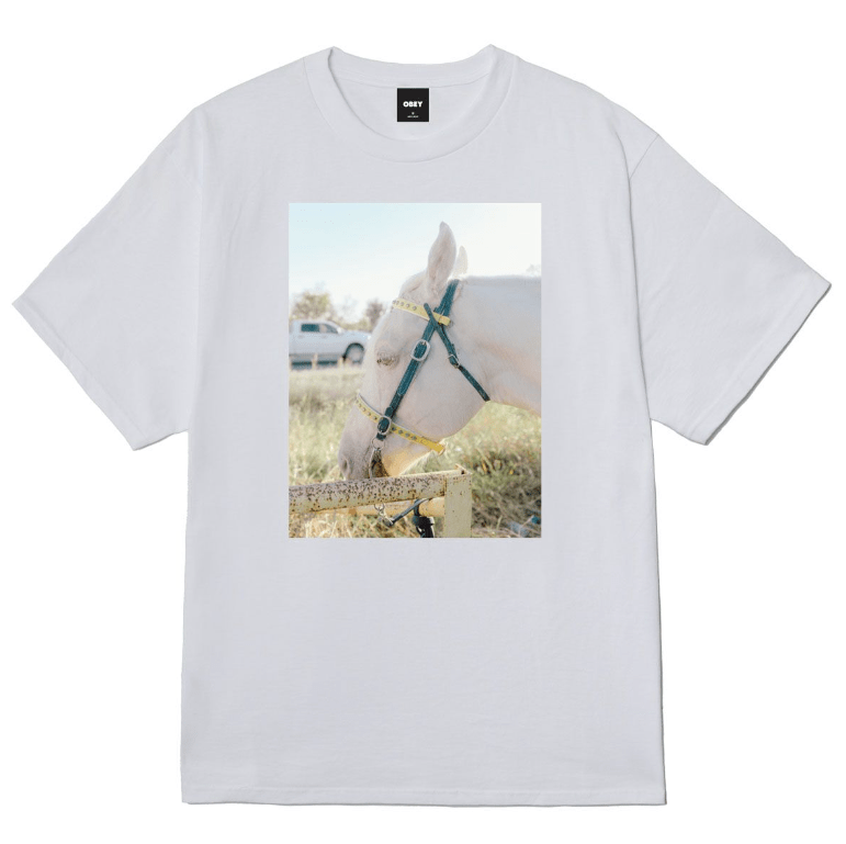 Obey Rodeo Queen Tee - White - Spin Limit Boardshop