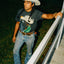 Obey Rodeo Tee - Vintage Black - Spin Limit Boardshop