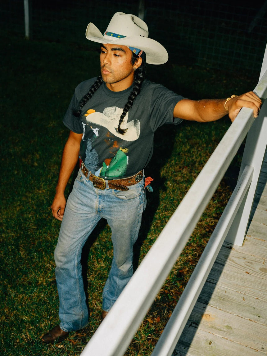 Obey Rodeo Tee - Vintage Black - Spin Limit Boardshop