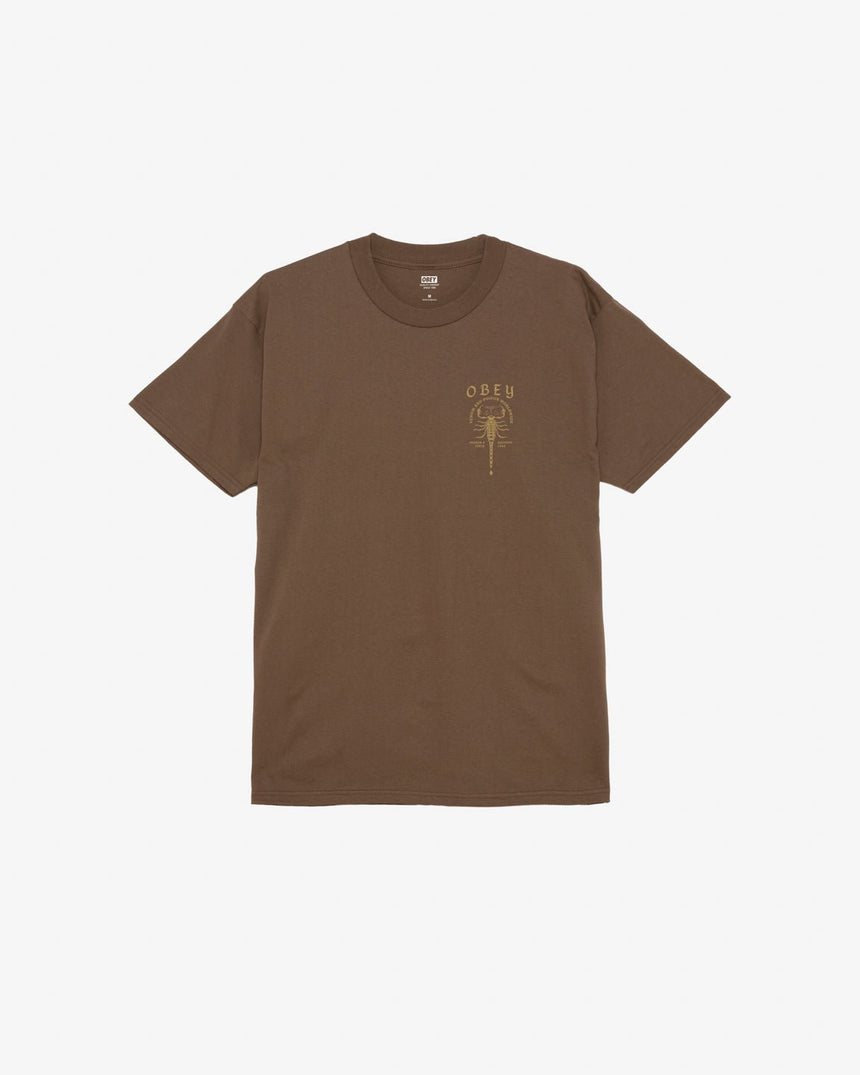 Obey Scorpion Tee - Silt - Spin Limit Boardshop