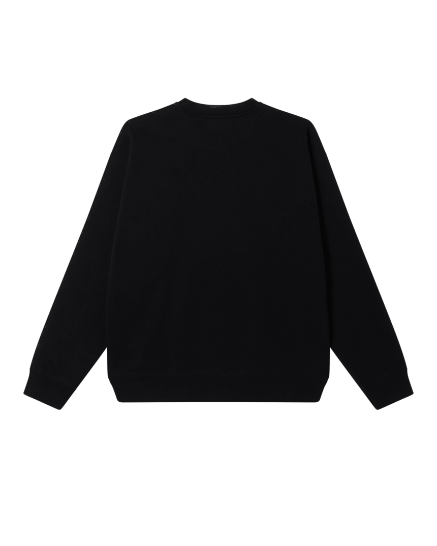 Obey Signature Crew - Black - Spin Limit Boardshop