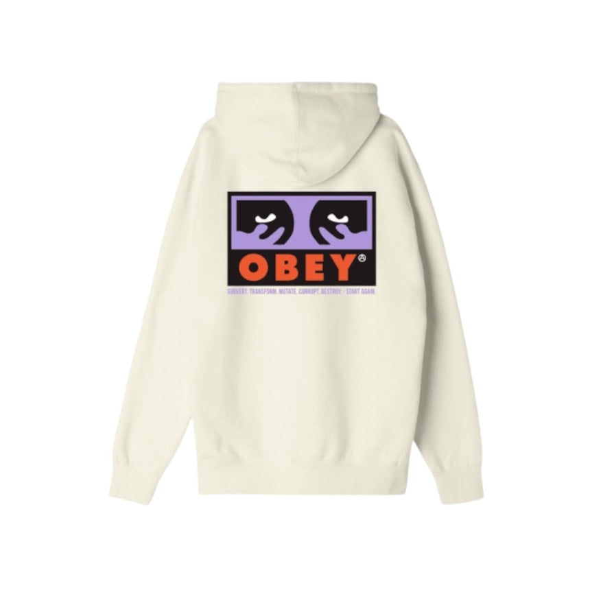 Obey Subvert Hoodie - Unbleached - Spin Limit Boardshop