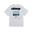 Obey Wave Tee - White - Spin Limit Boardshop
