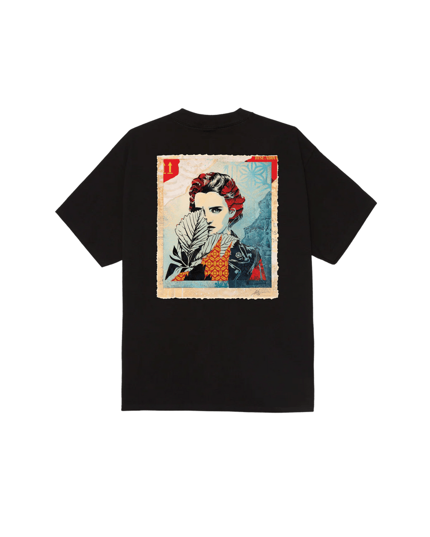 Obey Wrong Path Tee - Black - Spin Limit Boardshop