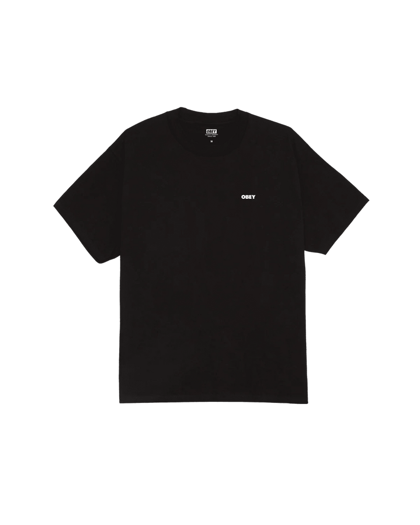 Obey Wrong Path Tee - Black - Spin Limit Boardshop