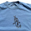 Ogee Demon Tee - Blue Wash - Spin Limit Boardshop