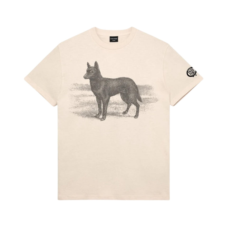 Pass Port Kelpie Tee - Natural - Spin Limit Boardshop