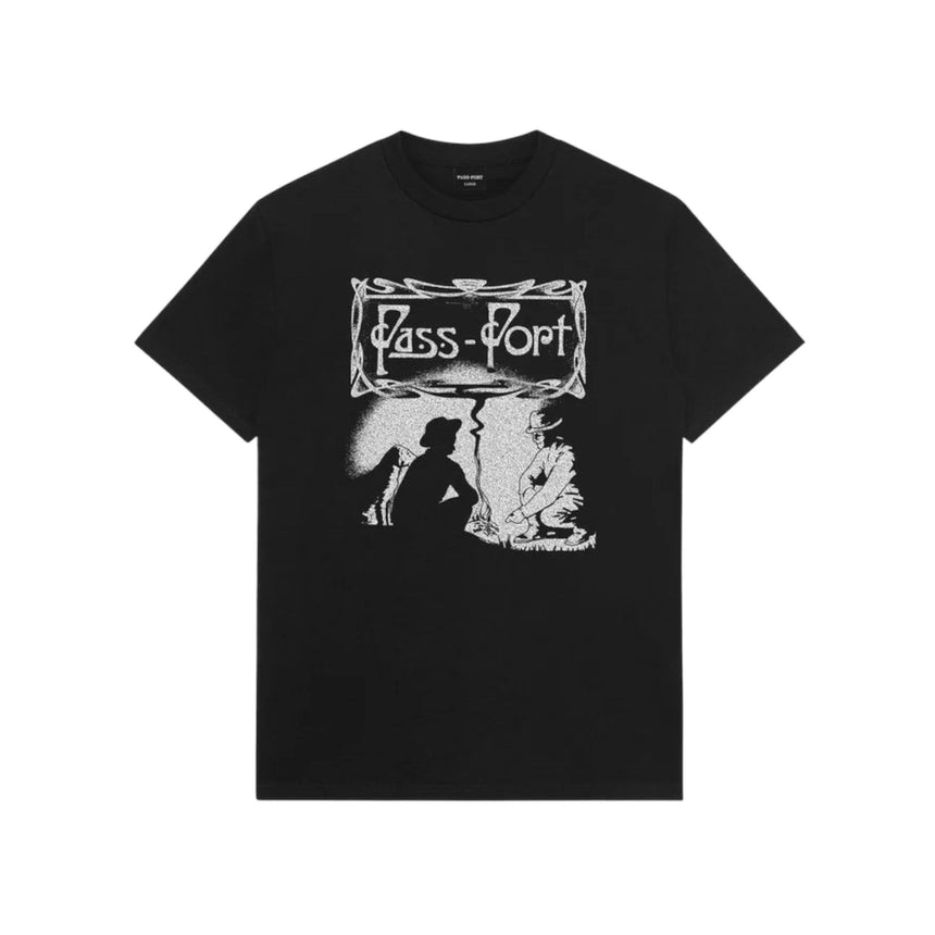 Pass Port Plume Tee - Black - Spin Limit Boardshop