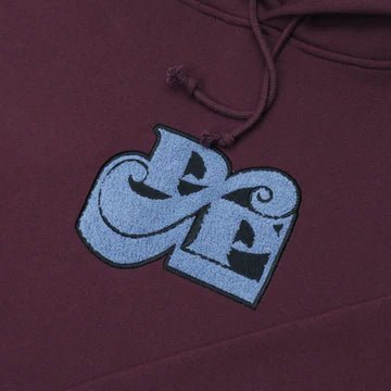 Pass Port Tilde Stamp Hoodie - Berry - Spin Limit Boardshop