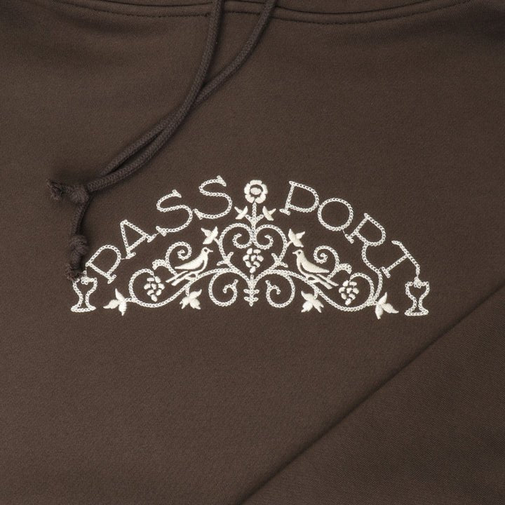 Pass Port Vineyard Birds Hoodie - Bark - Spin Limit Boardshop