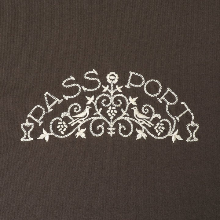 Pass Port Vineyard Birds Tee - Bark - Spin Limit Boardshop