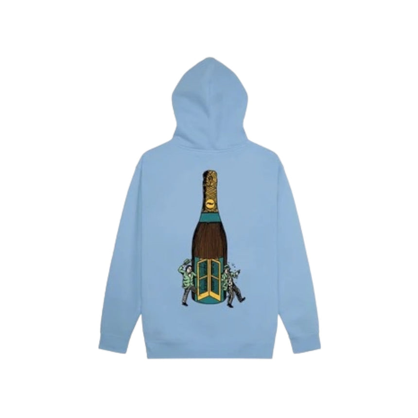 Pass Port Wine Em' Hoodie - Light Blue - Spin Limit Boardshop