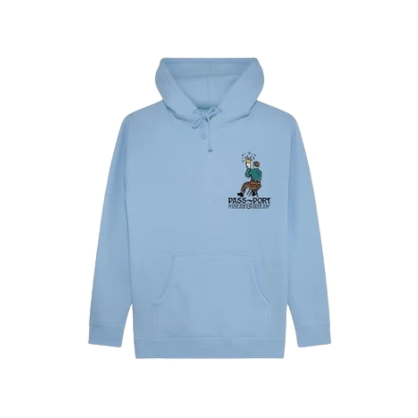 Pass Port Wine Em' Hoodie - Light Blue - Spin Limit Boardshop