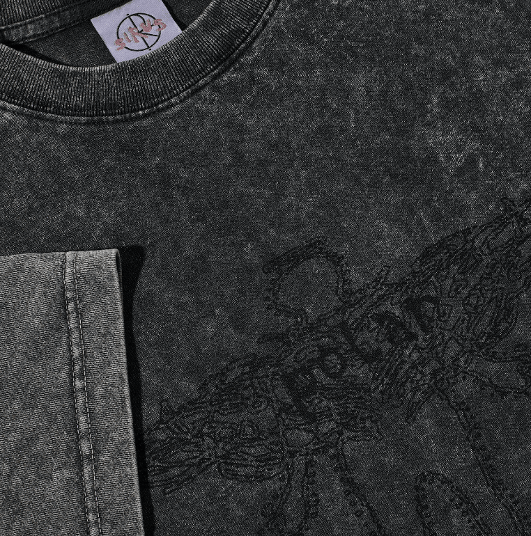 Polar Co. Acid Soul Tee - Black - Spin Limit Boardshop