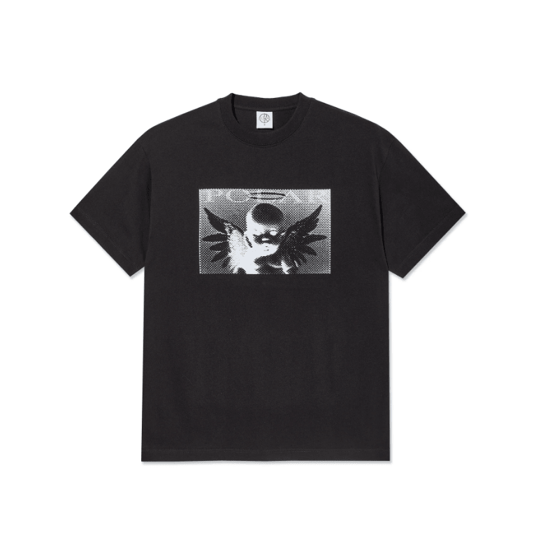 Polar Co. Baby Angel Tee - Black - Spin Limit Boardshop