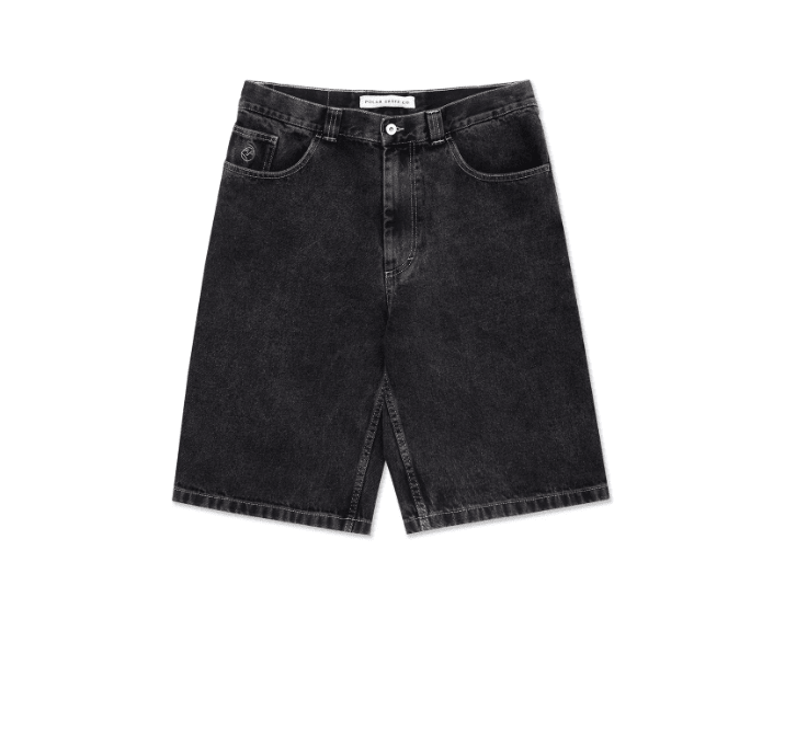 Polar Co. Big Boy Shorts - Black - Spin Limit Boardshop