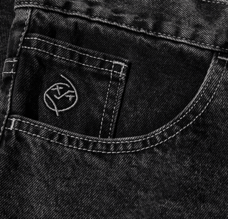 Polar Co. Big Boy Shorts - Black - Spin Limit Boardshop