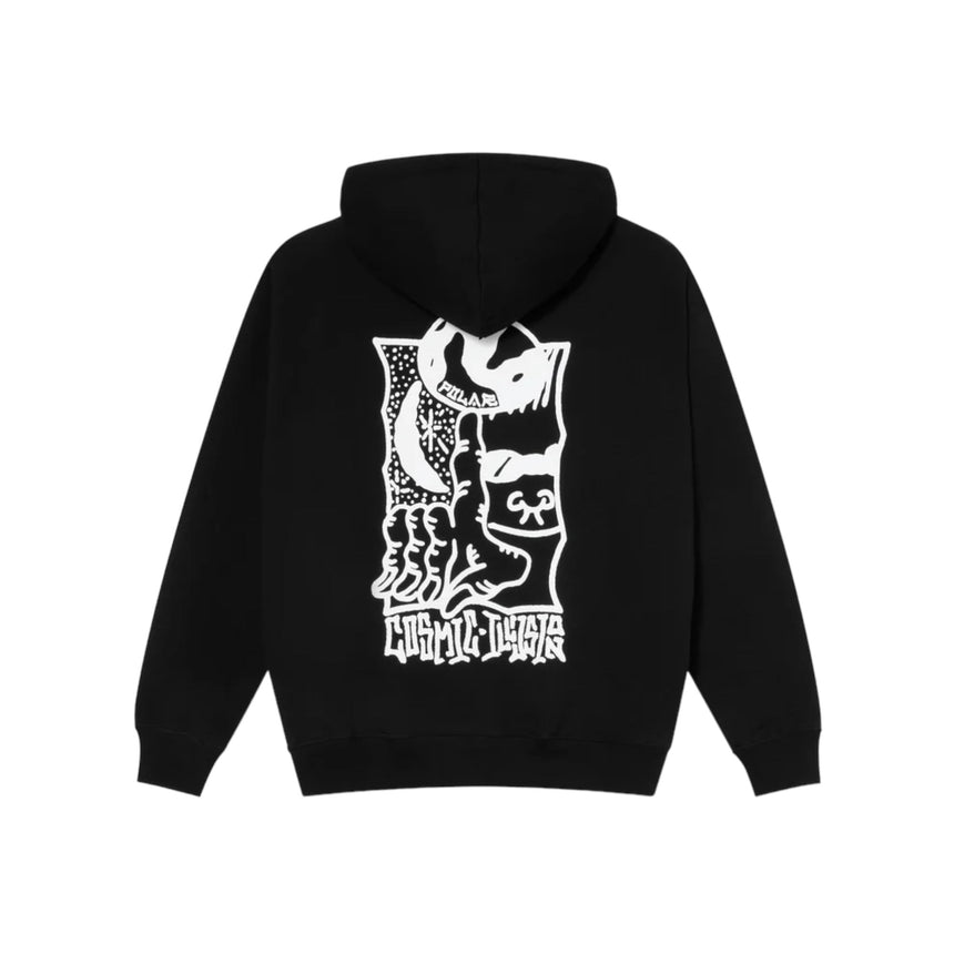 Polar Co. Cosmic Hoodie - Black - Spin Limit Boardshop