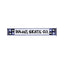 Polar Co. Football Scarf - Blue - Spin Limit Boardshop