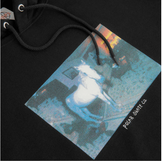 Polar Co. Horses Dream Dave Hood - Black - Spin Limit Boardshop
