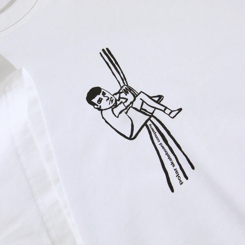 Polar Co. I'm Dane Tee - White - Spin Limit Boardshop