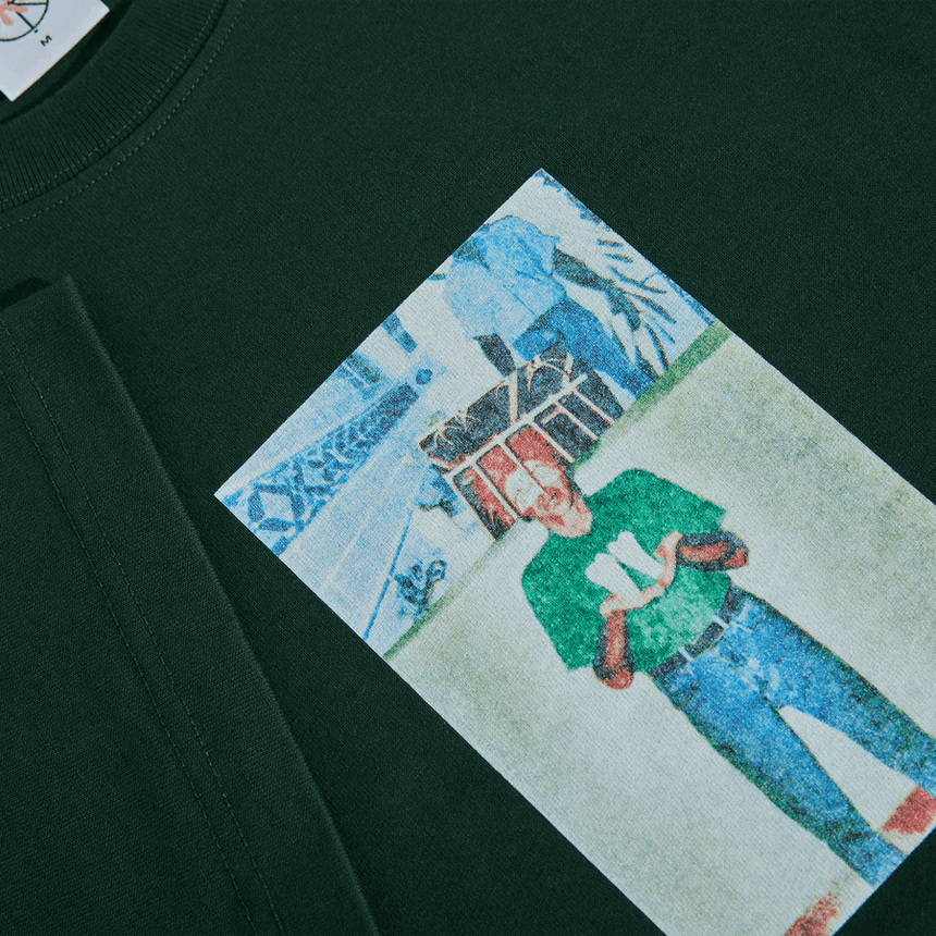 Polar Co. J Teeth Tee - Dark Green - Spin Limit Boardshop