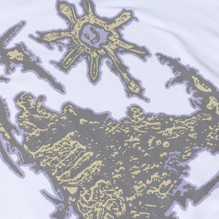Polar Co. Lovely Day Tee - White - Spin Limit Boardshop
