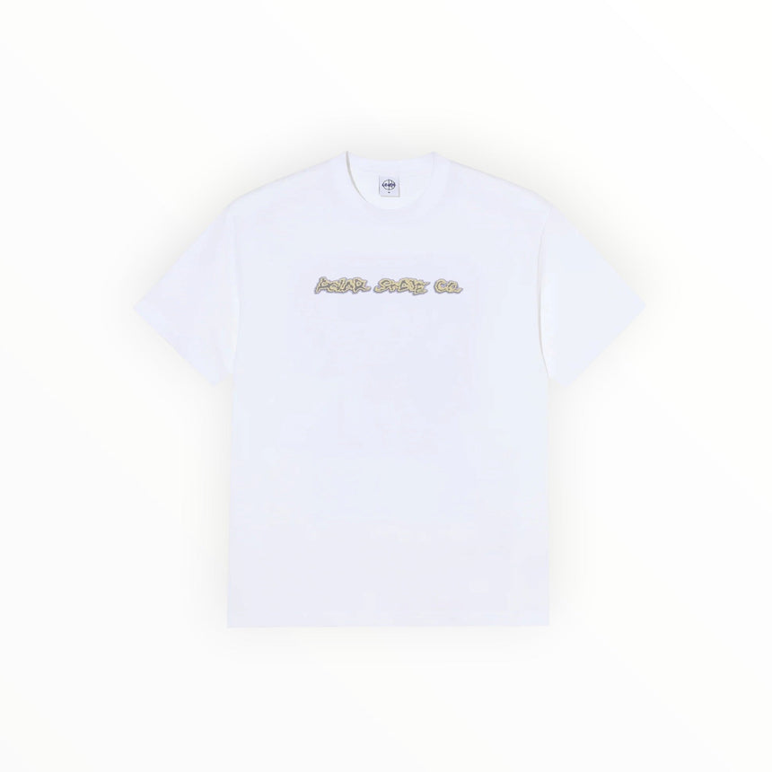 Polar Co. Lovely Day Tee - White - Spin Limit Boardshop