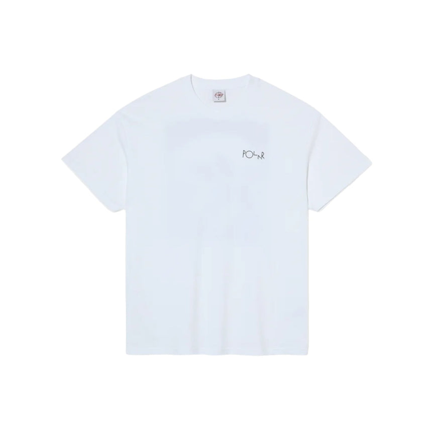 Polar Co. Potrait Tee - White - Spin Limit Boardshop