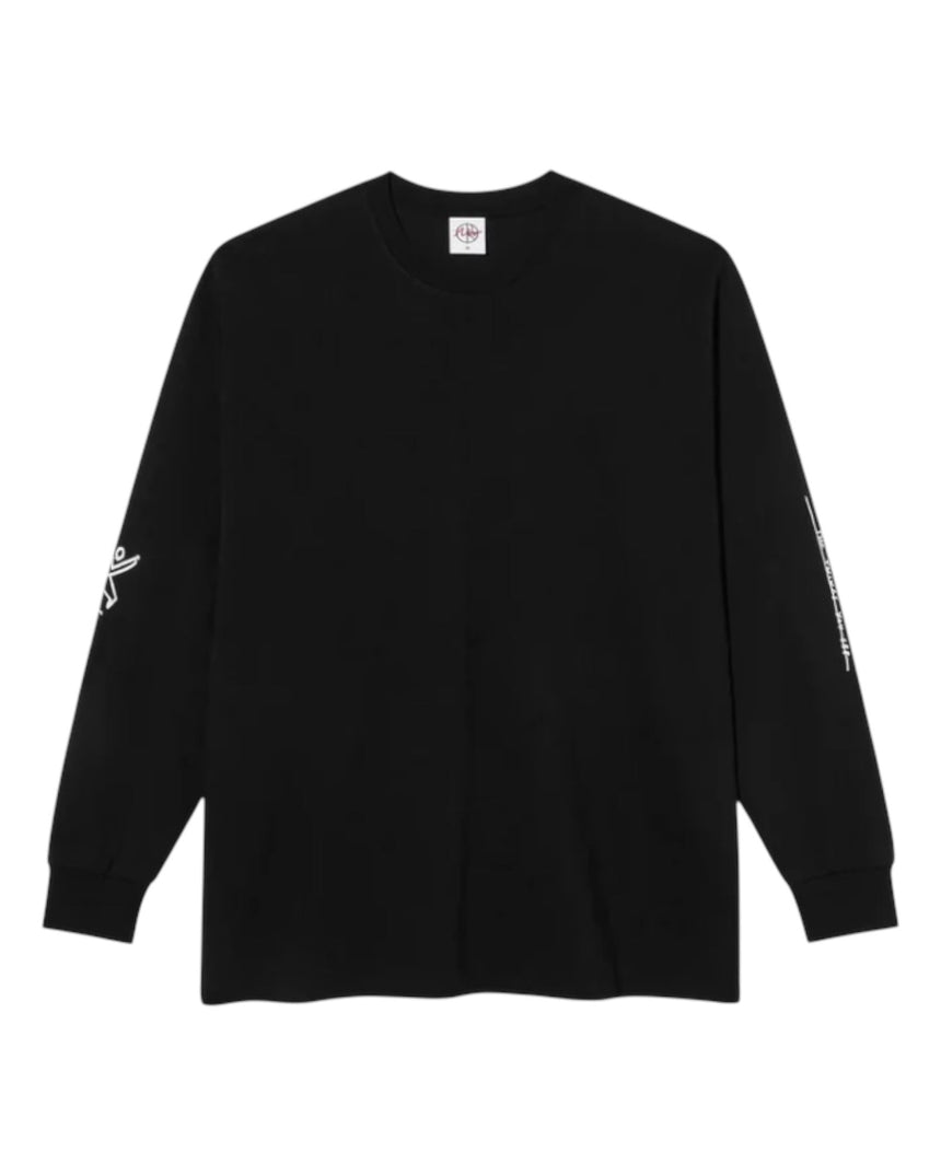 Polar Co. Sad At Times Longsleeve - Black - Spin Limit Boardshop