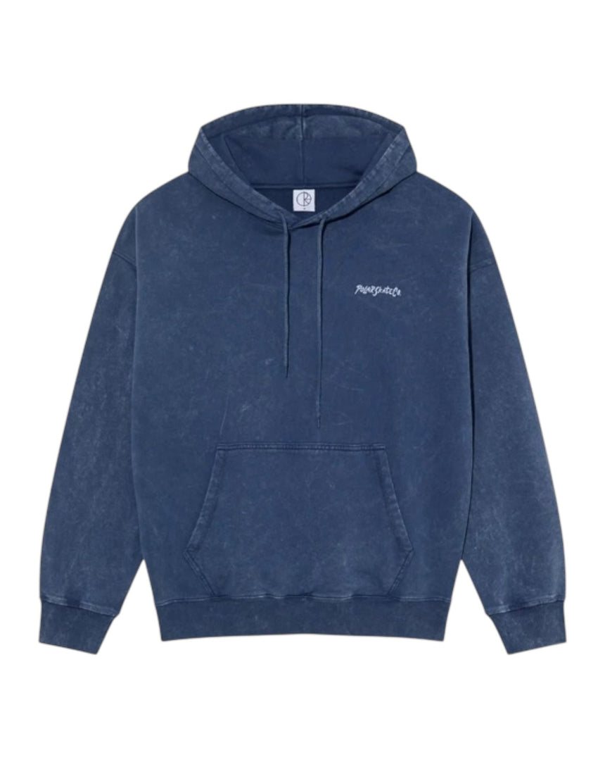 Polar Co. Surf Logo Acid Frank Hood - Dark Blue - Spin Limit Boardshop