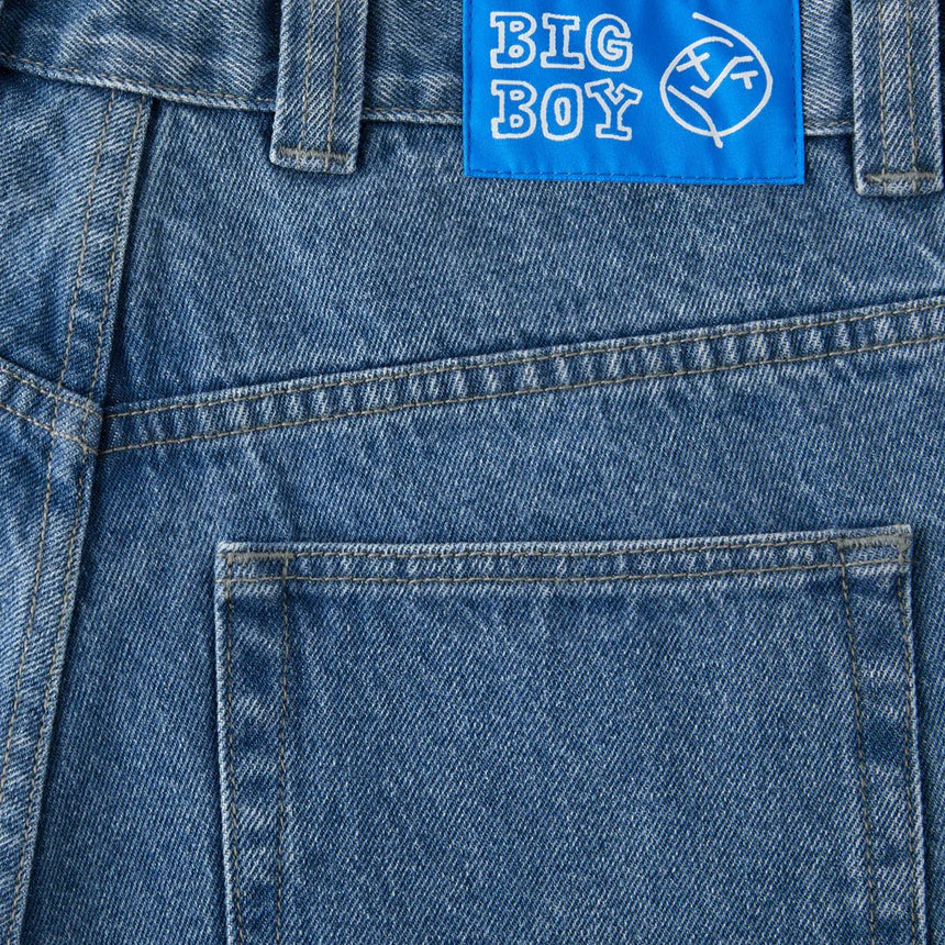 Polar Skate Co. Big Boy Pants - Mid Blue - Spin Limit Boardshop