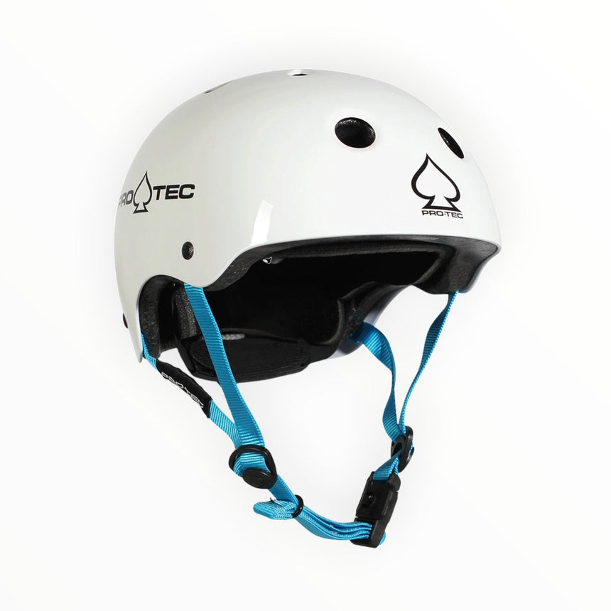 Pro - Tec Jr. Classic Certified Helmet - white - Spin Limit Boardshop