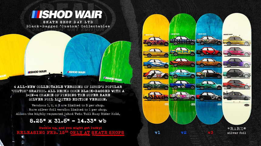 Real Ishod Twin Tail V1 Board - 8.25 - Spin Limit Boardshop