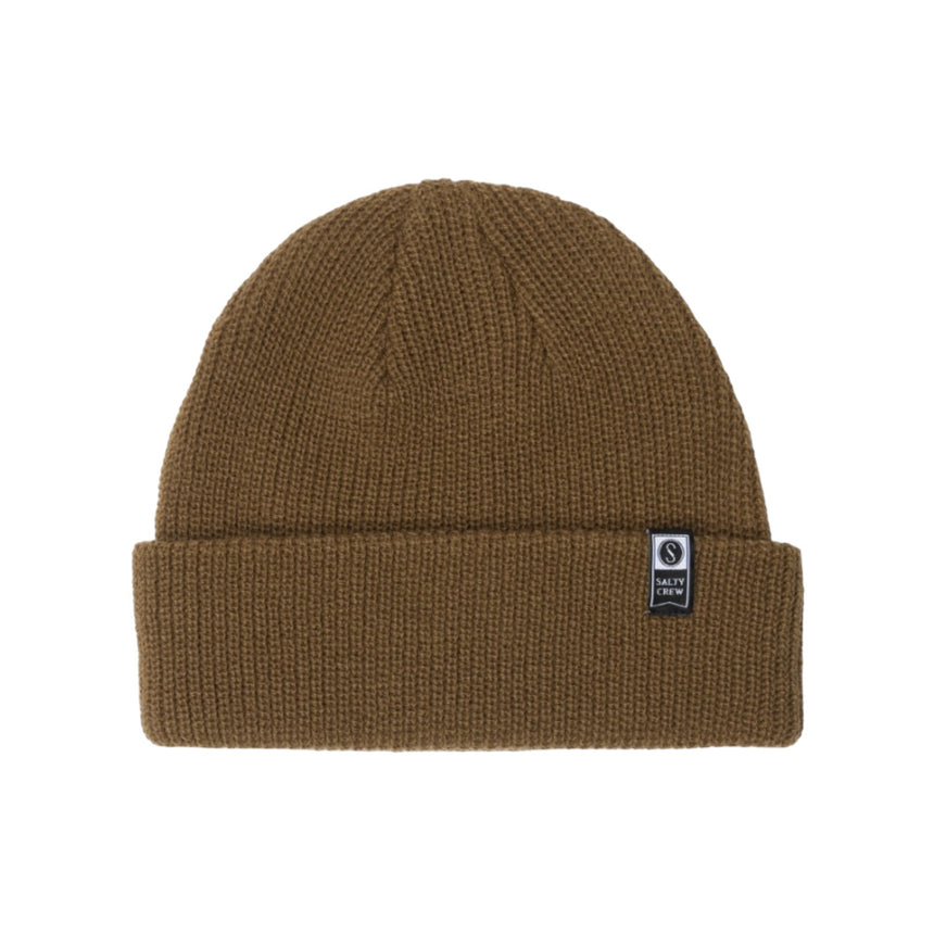 Salty Crew Alpha Beanie - Mud - Spin Limit Boardshop