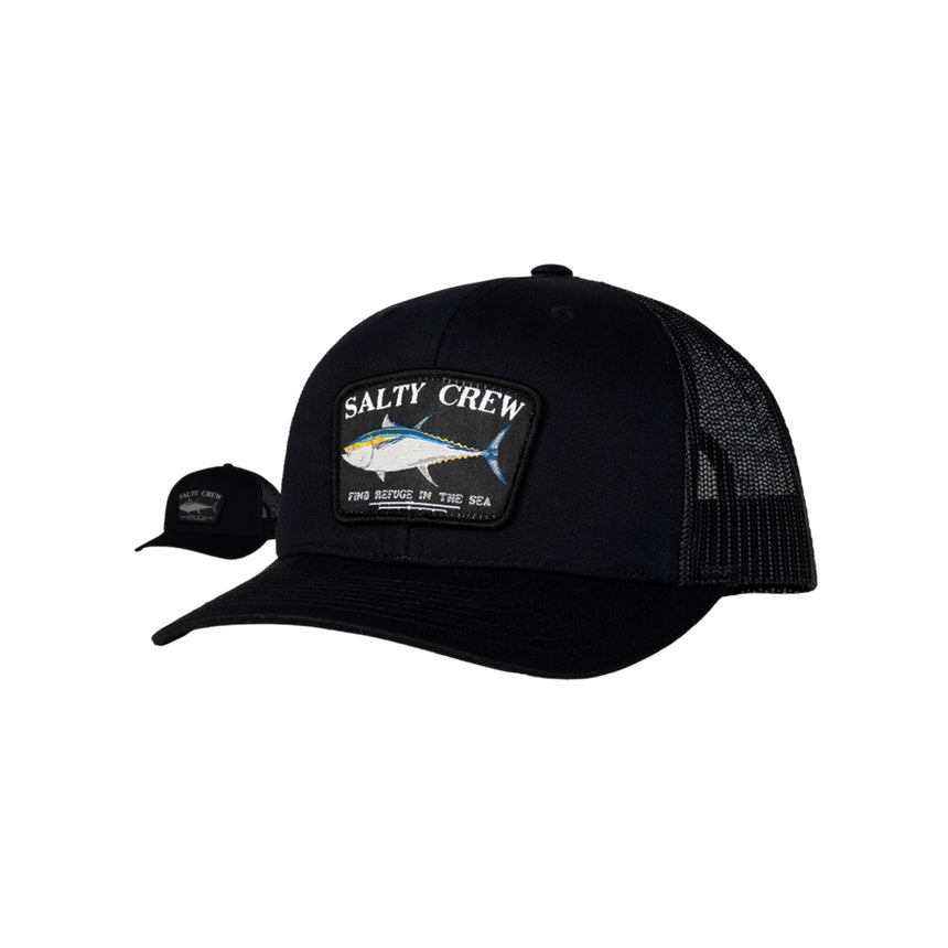 Salty Crew Men's Salty Crew Navy/White Bottom Dweller Retro Trucker  Snapback Hat