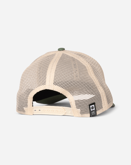 Salty Crew Border Trucker Hat - Off White - Spin Limit Boardshop