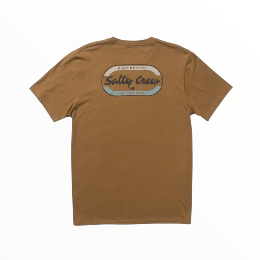 Salty Crew Capsule Tee - Caramel - Spin Limit Boardshop