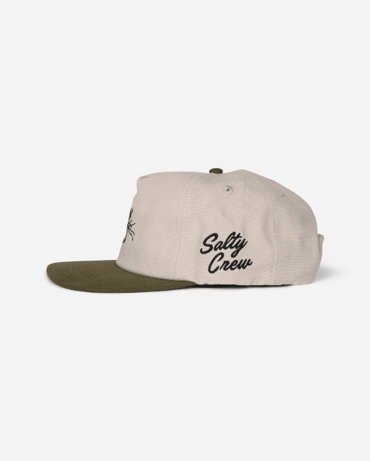 Salty Crew Coastal Snapback Hat - Birch Olive - Spin Limit Boardshop