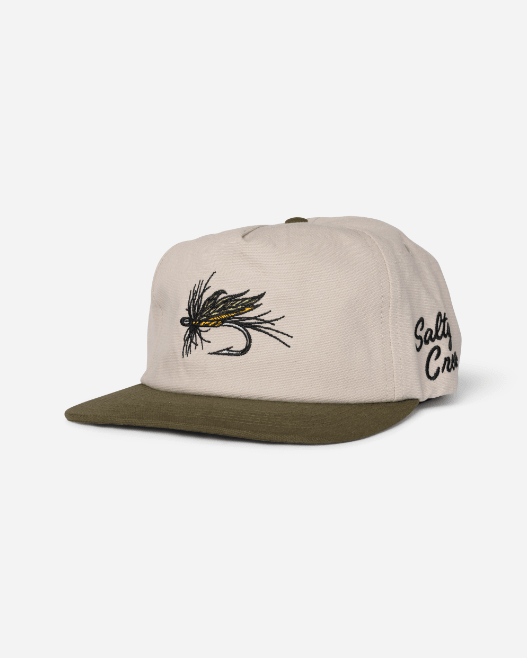 Salty Crew Coastal Snapback Hat - Birch Olive - Spin Limit Boardshop