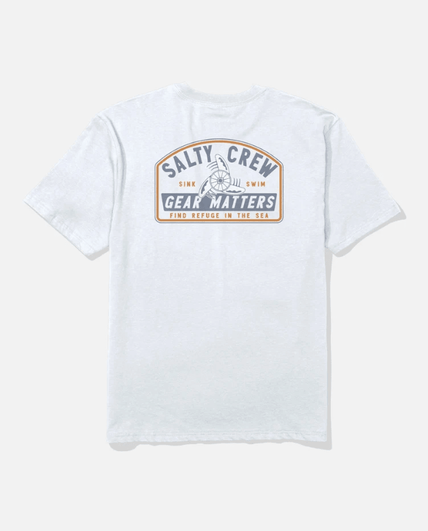Salty Crew Gear Shop Classic Tee - White - Spin Limit Boardshop