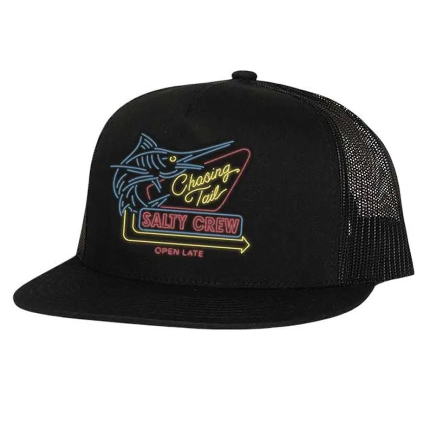 Salty Crew Good Times Foamie Trucker Hat - Black - Spin Limit Boardshop