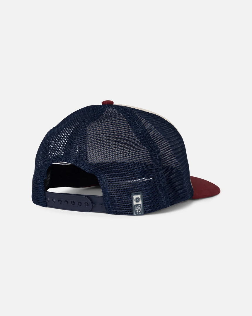 Salty Crew Good Times Foamie Trucker Hat - Garnet - Spin Limit Boardshop