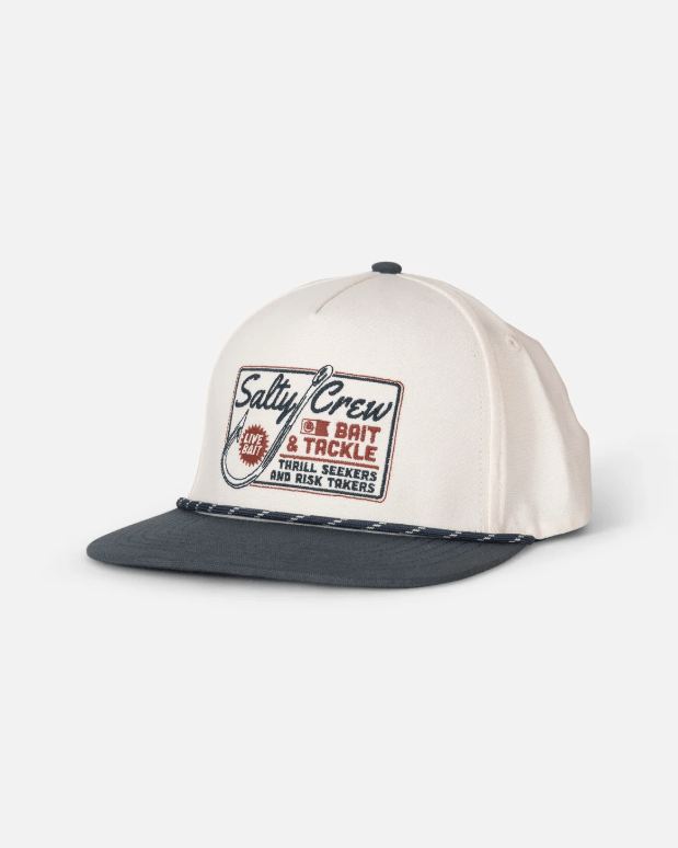 Salty Crew Hoocked Up Snapback - Off White Navy - Spin Limit Boardshop