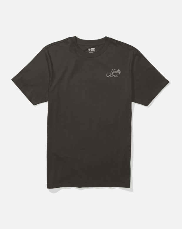 Salty Crew Hooked Up Tee - Black - Spin Limit Boardshop