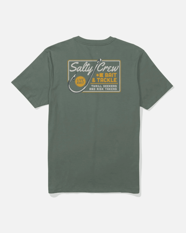 Salty Crew Hooked Up Tee - Laurel Wreath - Spin Limit Boardshop