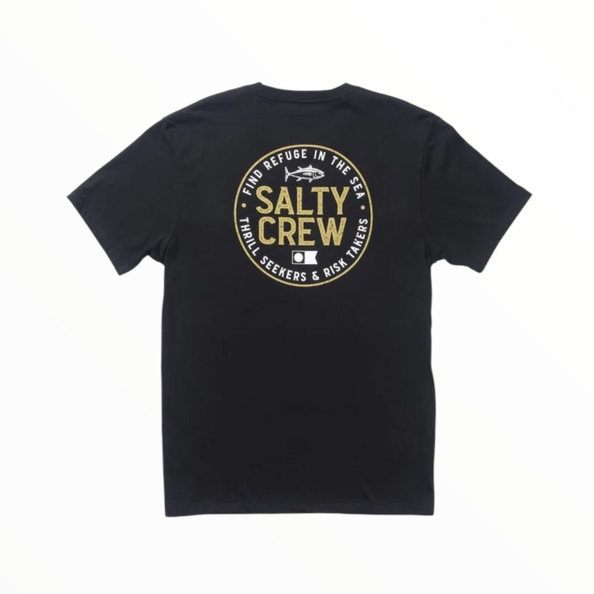 Salty Crew Legendary Tee - Black - Spin Limit Boardshop