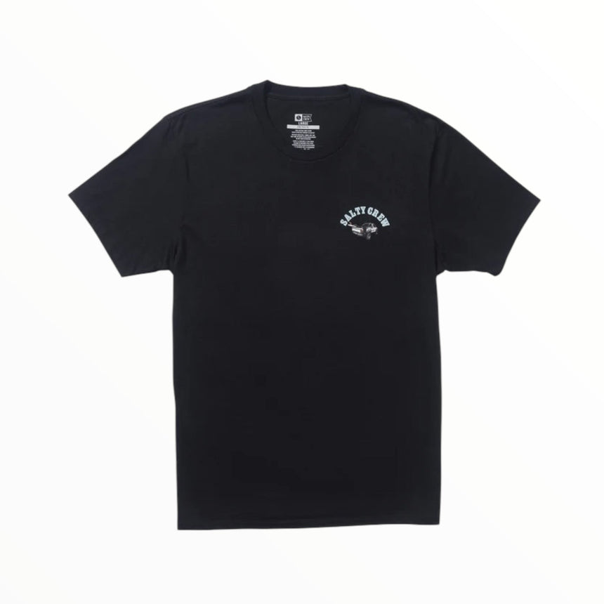 Salty Crew Lifted Tee - Black - Spin Limit Boardshop