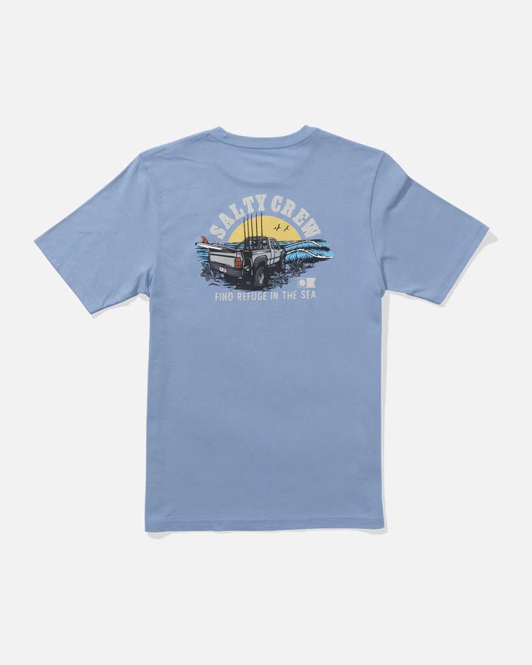 Salty Crew Lifted Tee - Marine Blue - Spin Limit Boardshop