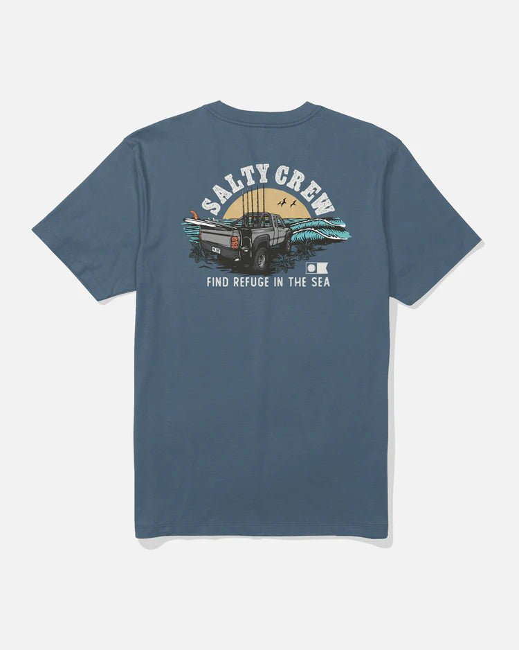 Salty Crew Lifted Tee - Slate - Spin Limit Boardshop